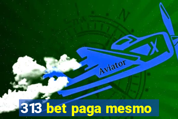 313 bet paga mesmo